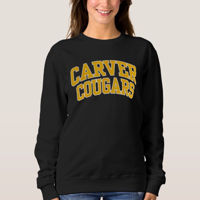 Sweatshirt Carver College Cougars 02 (Devant)