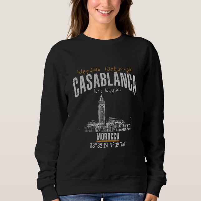 Sweatshirt Casablanca (Devant)