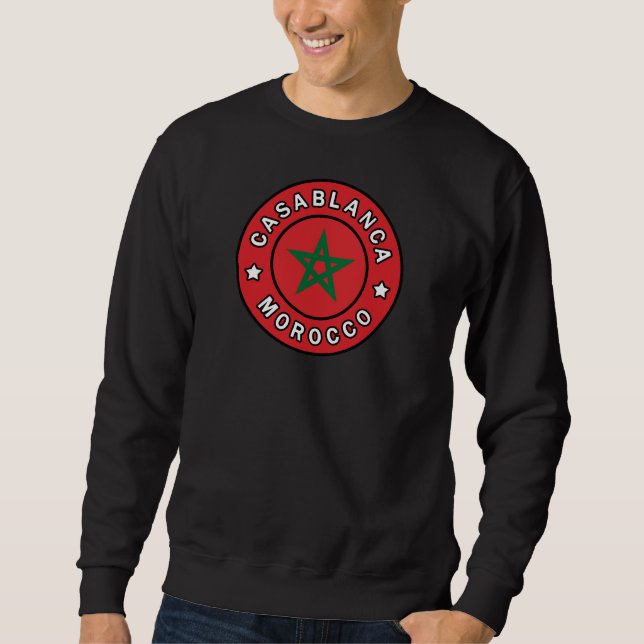 Sweatshirt Casablanca Maroc (Devant)