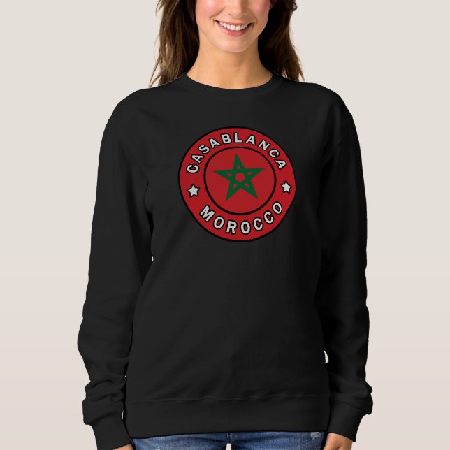 Sweatshirt Casablanca Maroc (Devant)