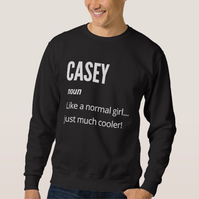Sweatshirt Casey Noun comme une normale un tout juste beaucou (Devant)