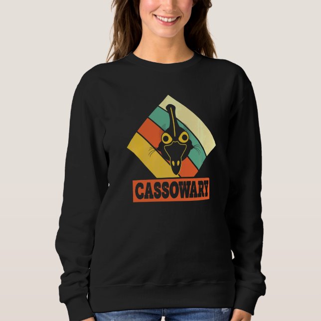 Sweatshirt Casoar Rétro Cool Couleur Casoar   (Devant)