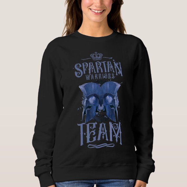 Sweatshirt Casque Sparta Team Sparta Workout Gladiator W (Devant)