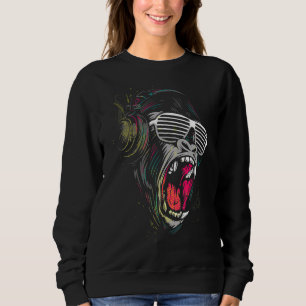 Sweatshirt Casques de singe de Gorilla