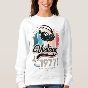 Sweatshirt Casques vintages depuis 1977
