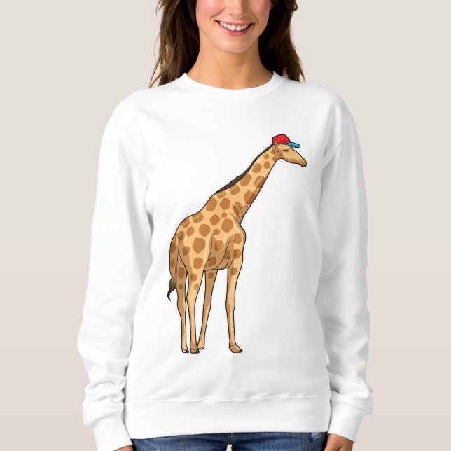 Sweatshirt Casquette Giraffe (Devant)