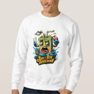 Sweatshirt Casse de la Boîte de Jus – Dessin Animé Drôle de B
