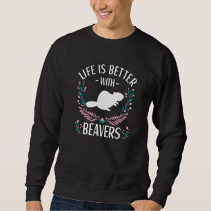 Sweatshirt Castor Vêtements castors Femmes Filles 8