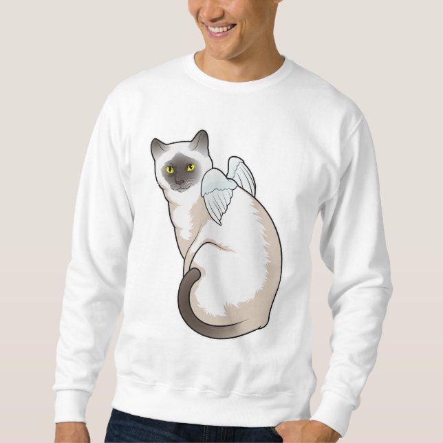 Sweatshirt Cat Angel (Devant)