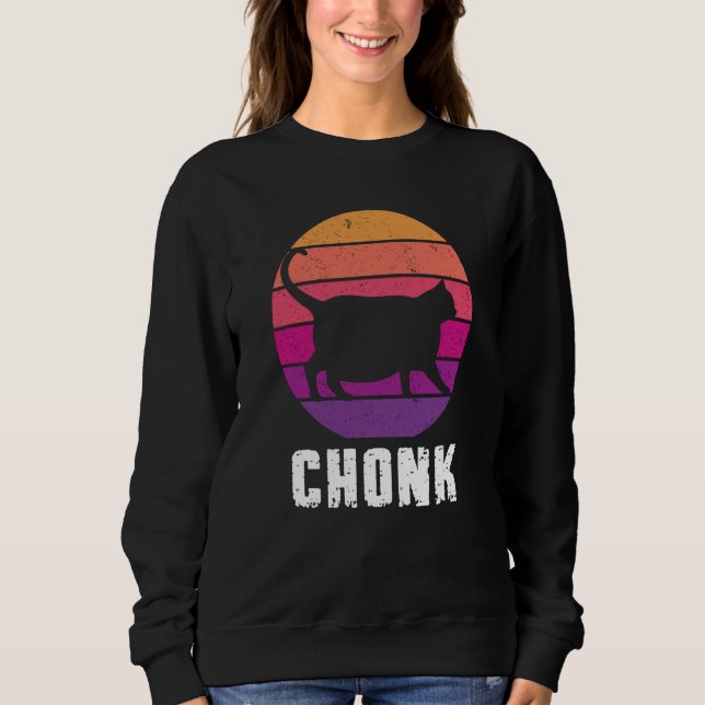 Sweatshirt Cat Chonk Cats Cat Mom Cat Dad Cat (Devant)