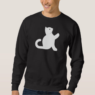 Sweatshirt Cat dit bonjour
