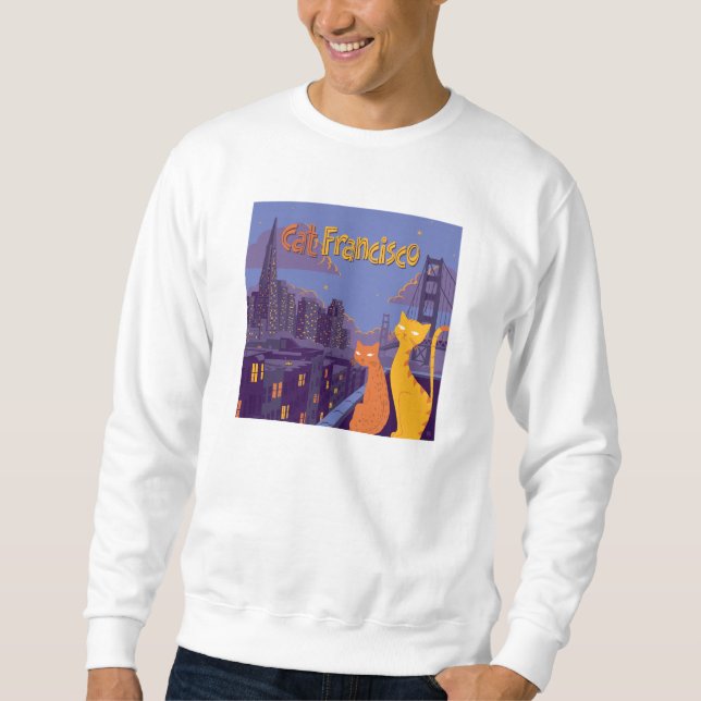 Sweatshirt Cat Francisco (Devant)