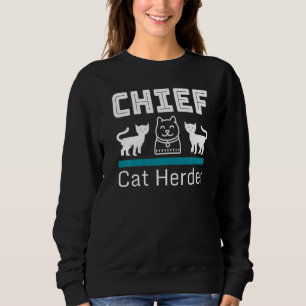 Sweatshirt Cat Herder