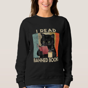 Sweatshirt Cat I Lire Livres Interdits Bookworts Lecture Livr