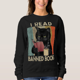 Sweatshirt Cat I Lire Livres Interdits Bookworts Lecture Livr