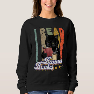 Sweatshirt Cat I Lire Livres Interdits Bookworts Lecture Livr
