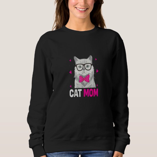 Sweatshirt Cat Maman 2 (Devant)