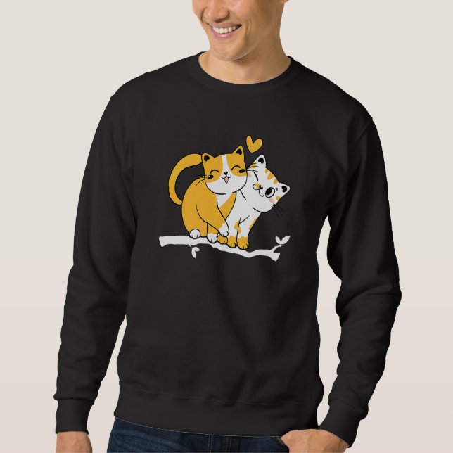 Sweatshirt Cat Owner Cute Cat Baby Cats Owner I Cute Cats (Devant)