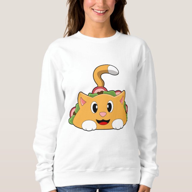Sweatshirt Cat Taco (Devant)
