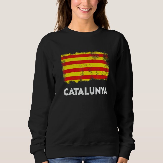 Sweatshirt Catalunya Flag (Devant)