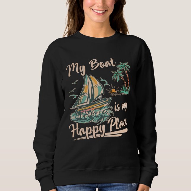 Sweatshirt Catamaran Two Hulls Sailing Quote Catamaran Captai (Devant)