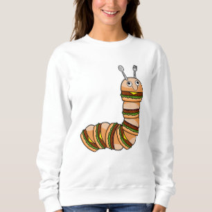 Sweatshirt Caterpillar en Cheeseburger avec boeuf & salade