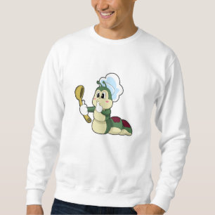 Sweatshirt Caterpillar en chef avec cuillère en bois
