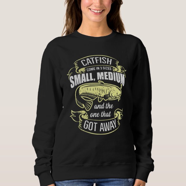 Sweatshirt Catfish Come In 3 Tailles Catfish Hunter (Devant)