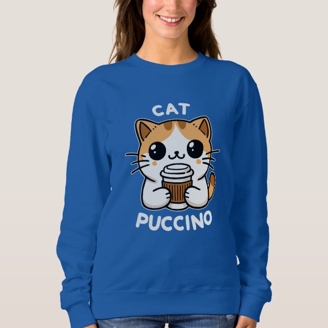 Sweatshirt Catpuccino 2 (Devant)