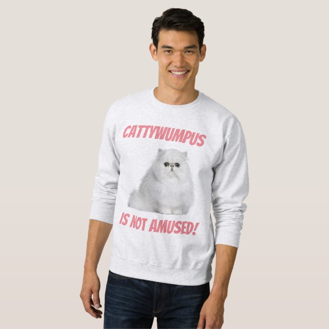 Sweatshirt Cattywumpus Unamused (Devant entier)