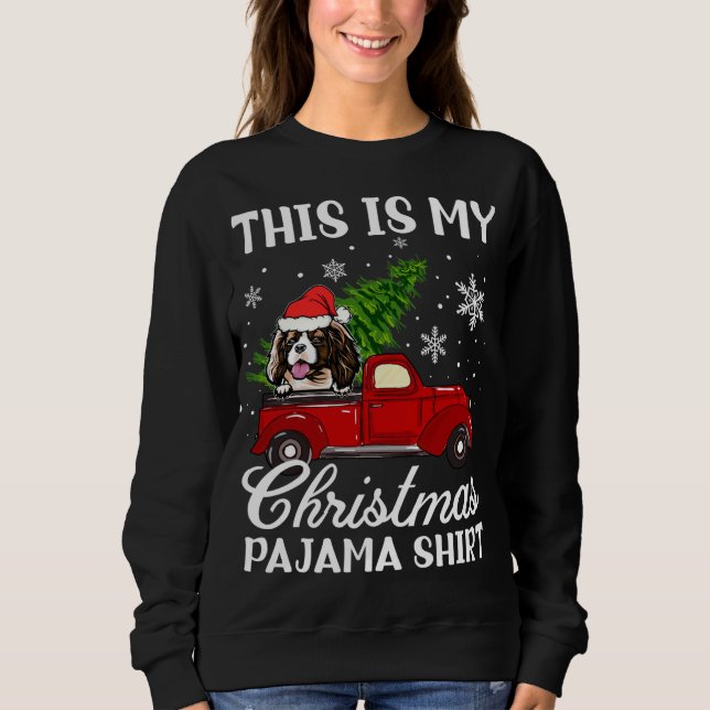 Sweatshirt Cavalier King Charles Spaniel (Devant)