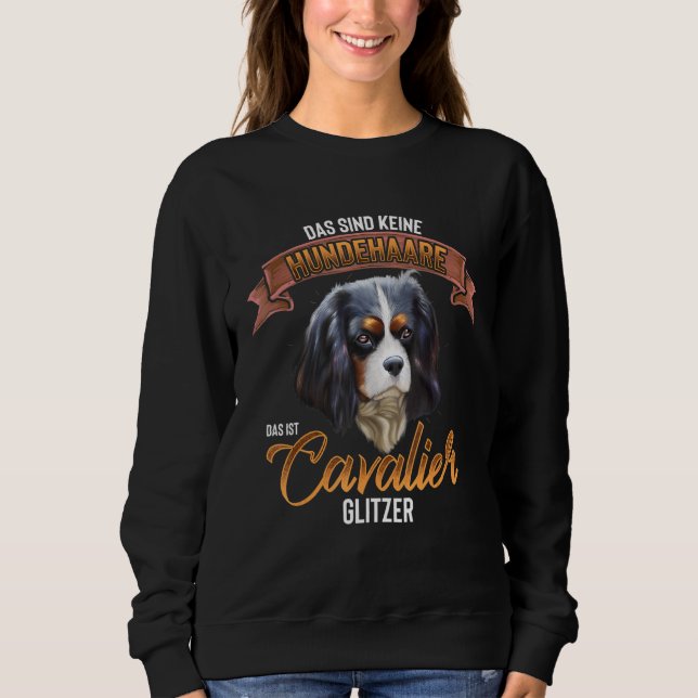 Sweatshirt Cavalier King Charles Spaniel Chien 3 (Devant)