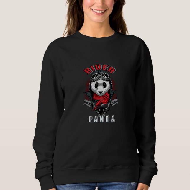 Sweatshirt Cavalier Panda (Devant)