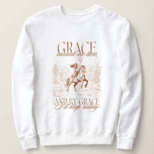 Sweatshirt Cavalière occidentale Grace m'a porté jusqu'ici