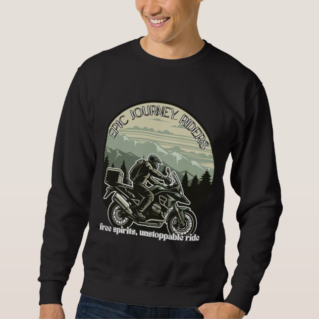 Sweatshirt Cavaliers de Voyage Épique (Devant)