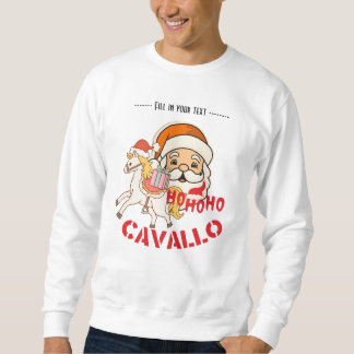Sweatshirt cavallo ho ho