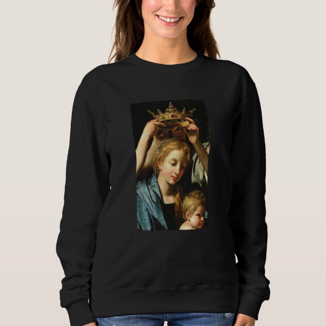 Sweatshirt Cavarozzi avec anges Peinture de la Renaissance ch (Devant)