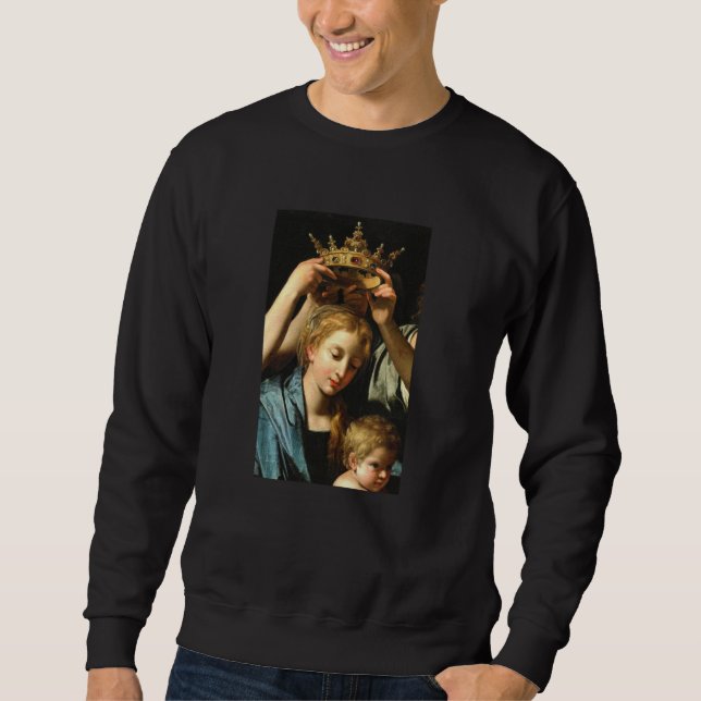 Sweatshirt Cavarozzi With Angels Christian Renaissance Painti (Devant)
