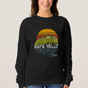 Sweatshirt Cave viticole de la vallée de Napa Californie Souv