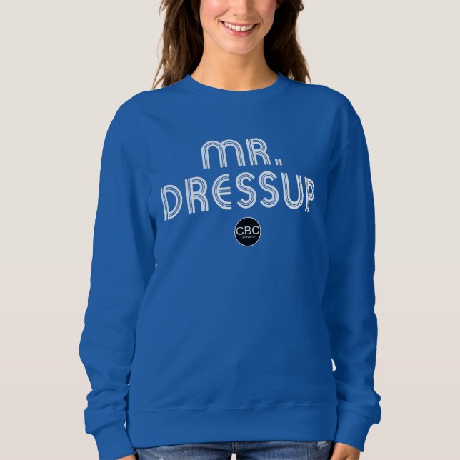 Sweatshirt CBC M. Dressup Titre Graphique (Devant)