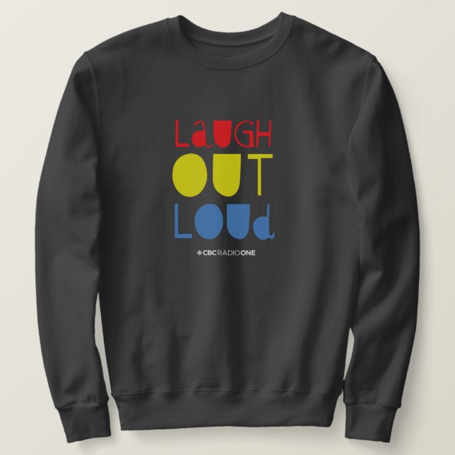 Sweatshirt CBC Rire fort (Design devant)