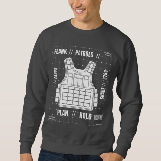 Sweatshirt CDflankpatrouille (Devant)