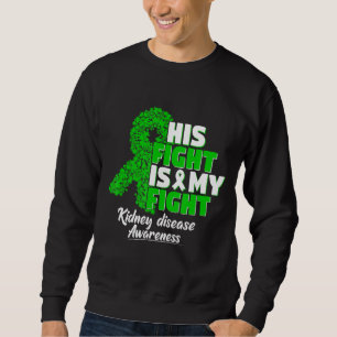 Sweatshirt Ce combat est mon combat Conscience des maladies d