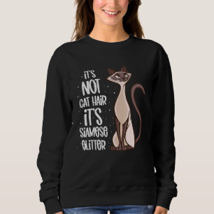 Sweatshirt Ce n'est pas Cat Hair c'est la parties scintillant
