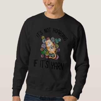 Sweatshirt Ce n'est pas de l'hébergement si c'est du fil drôl