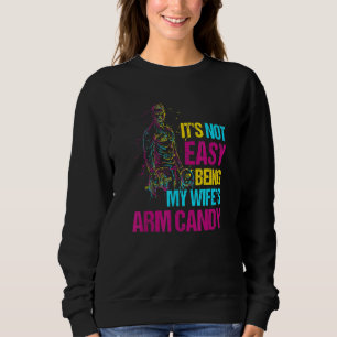 Sweatshirt Ce N'Est Pas Facile D'Être Mes Femmes Bras Bonbons
