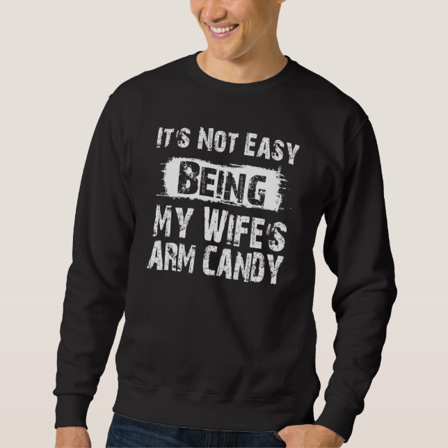 Sweatshirt Ce N'Est Pas Facile D'Être Mes Filles Fête des pèr (Devant)