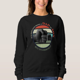 Sweatshirt Ce n'est pas facile d'être un père de fils