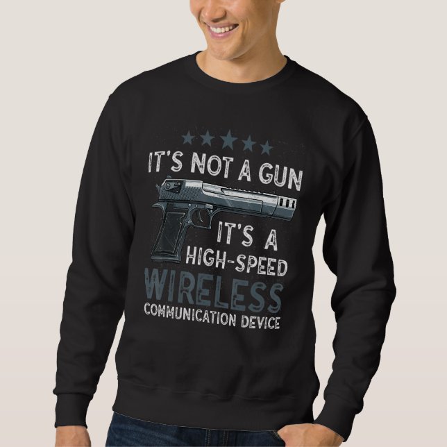 Sweatshirt Ce N'Est Pas Un Mème D'Armes À Feu Drôle Ce N'Est  (Devant)