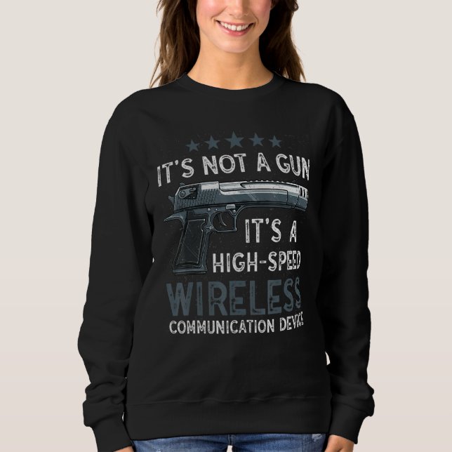 Sweatshirt Ce N'Est Pas Un Mème D'Armes À Feu Drôle Ce N'Est  (Devant)